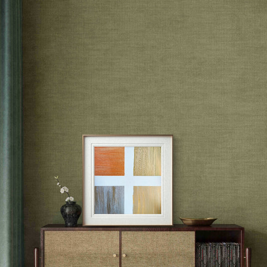 Perfect Imperfections abstract acrylic art print with gold accent imperfections on textured canvas